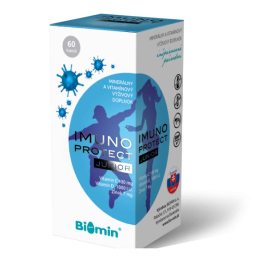 Biomin BIOMIN Imuno protect junior 60 kapsúl