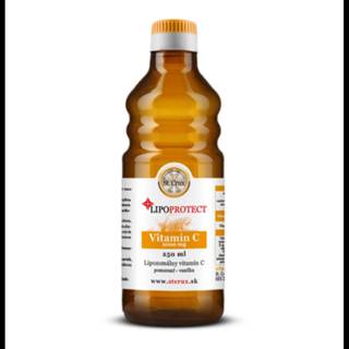 LIPOPROTECT Vitamín C s príchuťou pomaranč - vanilka 250 ml
