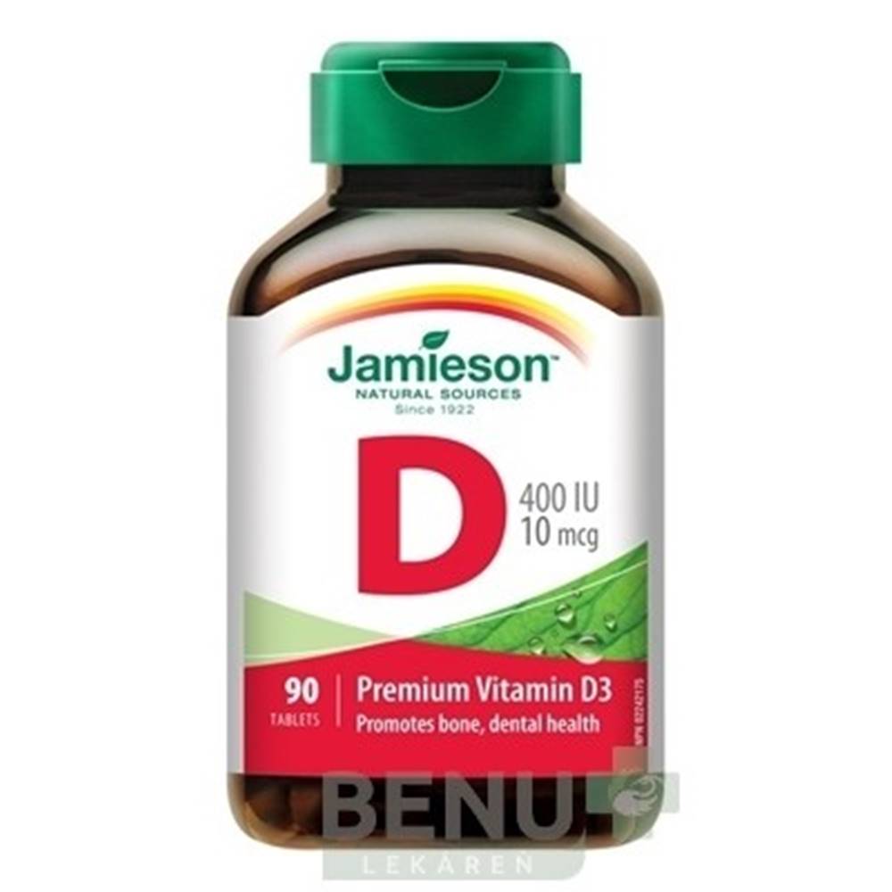 Jamieson JAMIESON Vitamín D3 400 IU 90 tabliet
