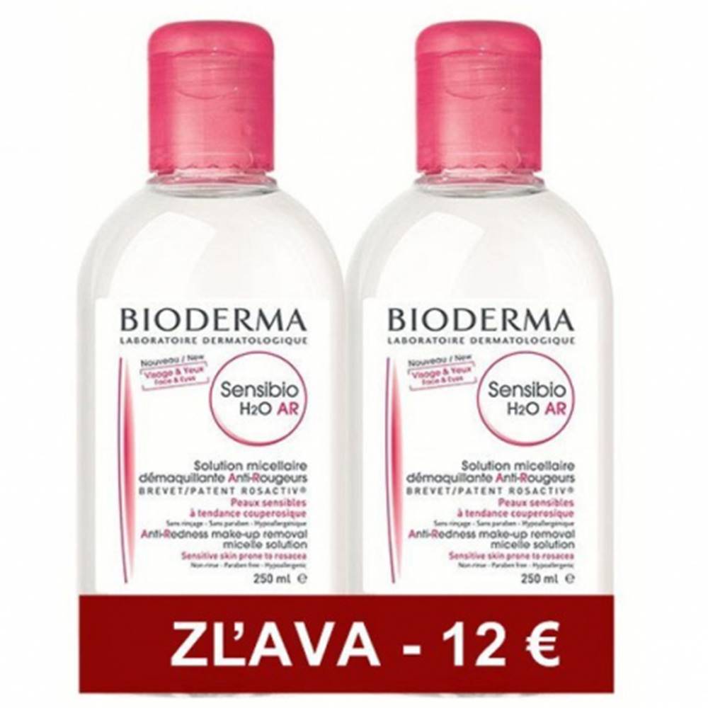 Bioderma Bioderma Sensibio H2O AR micelárna voda 2x250 ml
