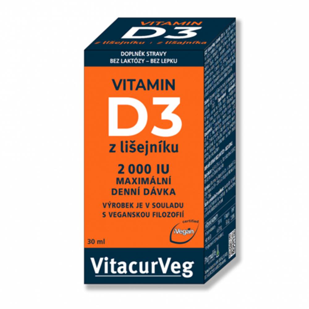 Vulm - SK Pharmalife Vitamín D3 z lišajníka 2000 IU kvapky 30 ml
