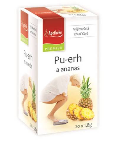 Apotheke premier selection čaj pu-erh a ananás