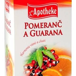 Apotheke premier selection čaj pomaranč a guarana