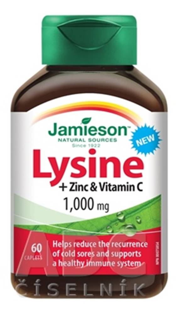 Jamieson Jamieson Lyzín 1000 mg so zinkom a vitamínom C