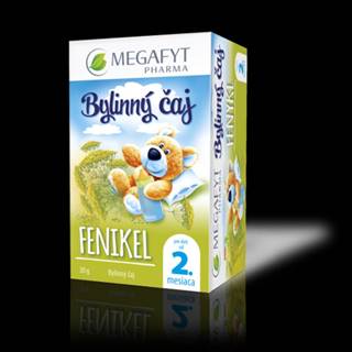 MEGAFYT Bylinný čaj fenikel pre deti 20 x 1,5 g
