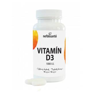 NEFDESANTÉ Vitamín D3 1000 I.U. 90 kapsúl