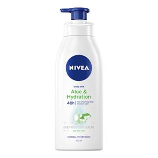 NIVEA Ľahké telové mlieko aloe & hydration 400 ml