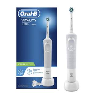 ORAL-B Vitality 100 cross action biela elektrická zubná kefka 1 kus