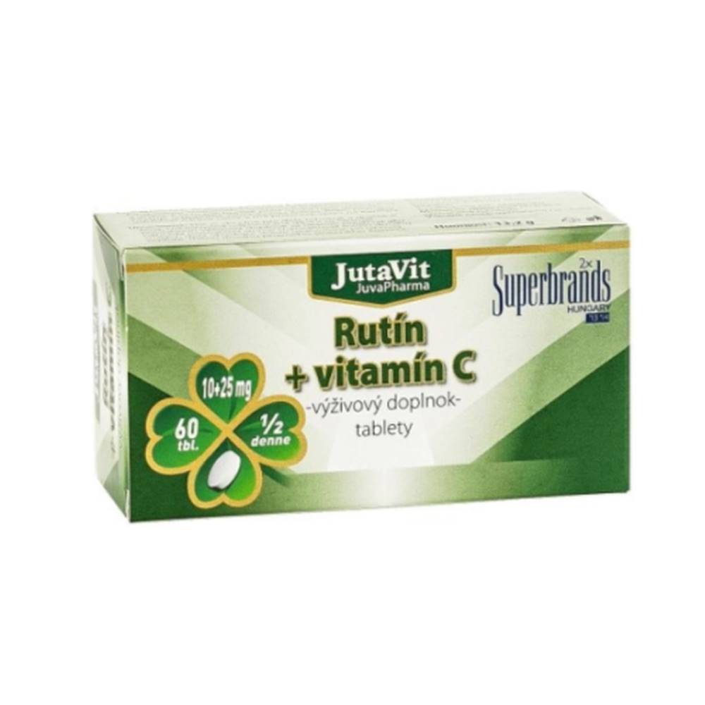 JUTAVIT JUTAVIT Rutín + vitamín C 60 tabliet