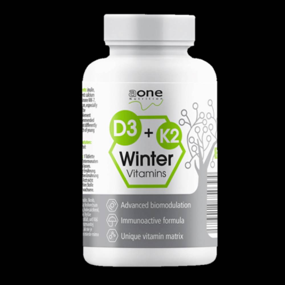 Aone AONE Nutrition D3 + K2 winter vitamins 200 tabliet