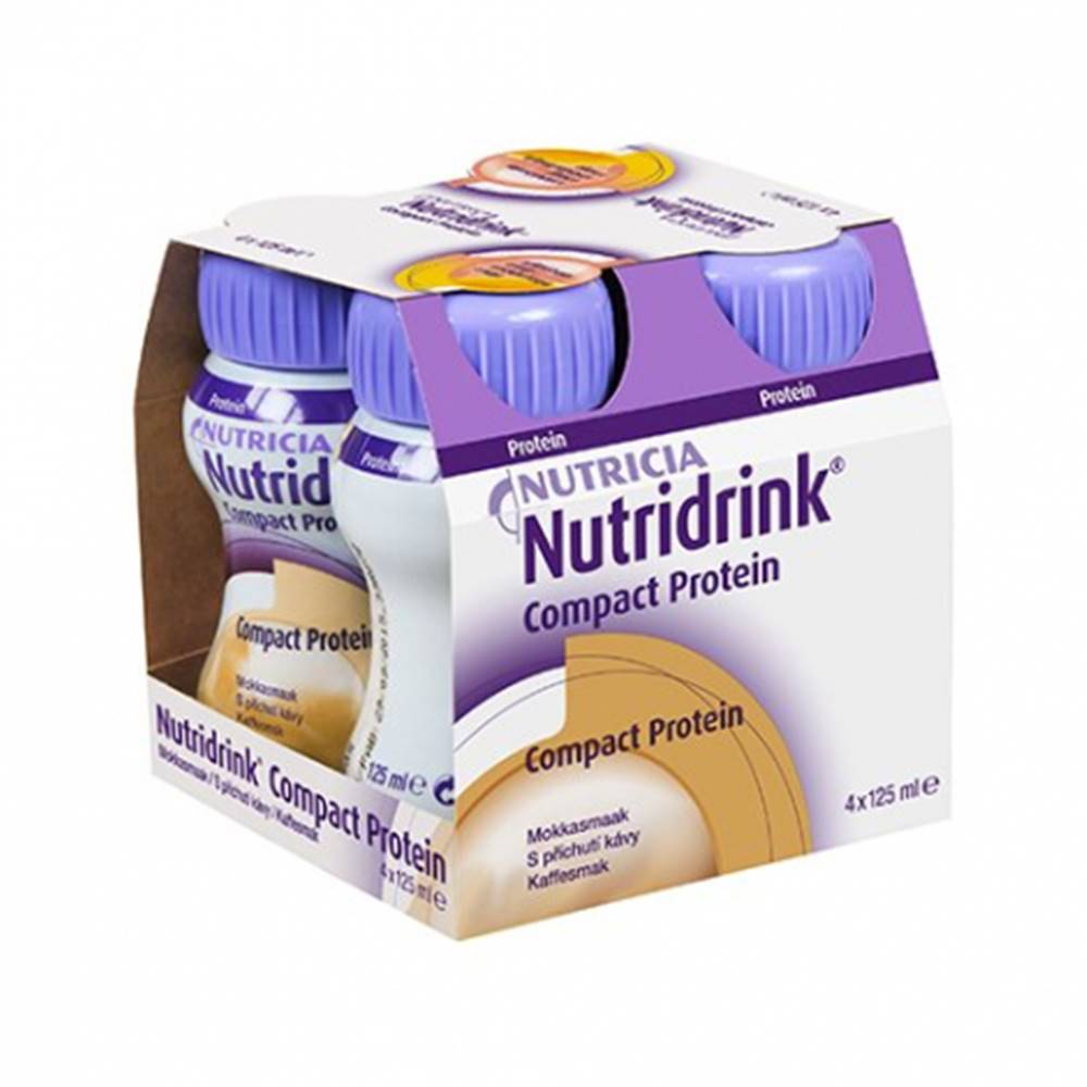Nutricia a.s. NUTRIDRINK COMPACT PROTEIN s príchuťou mocca 24x125 ml