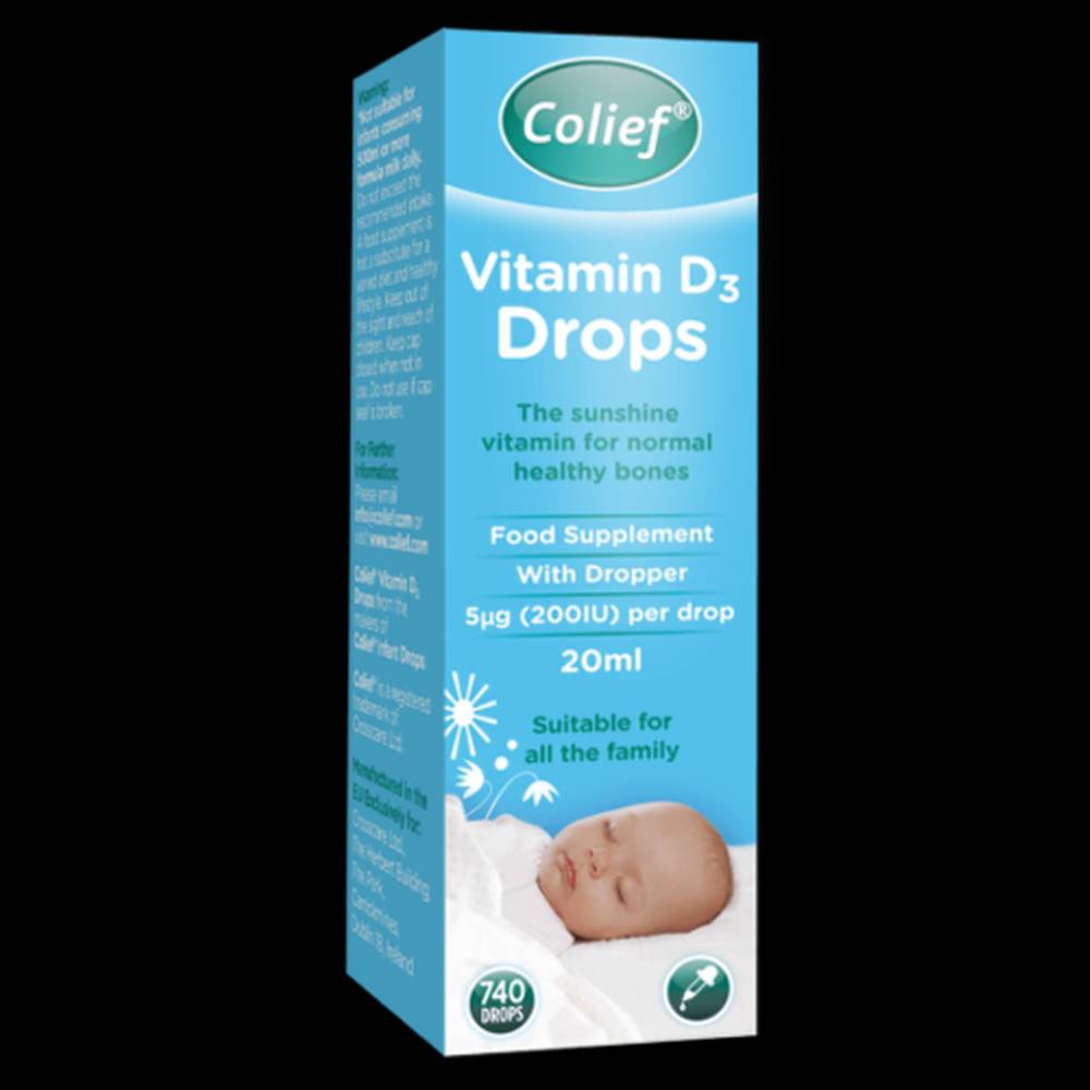 Colief COLIEF Vitamín D3 drops 20 ml
