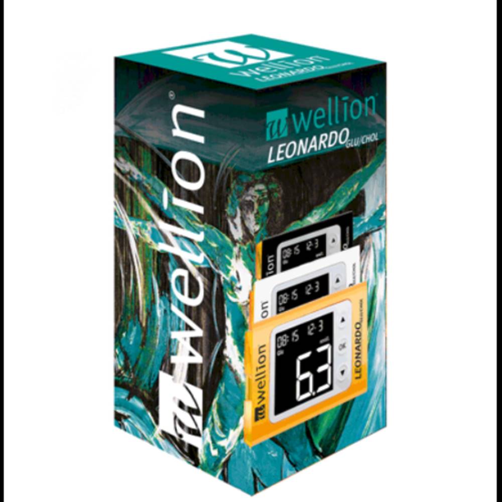 Wellion WELLION Leonardo glu/chol plus glukomer 1 set