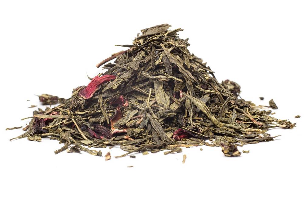 Manu tea SENCHA VIŠNE V RUME - zelený čaj, 10g