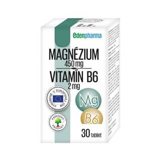 EDENPHARMA Magnézium + vitamín B6 30 tabliet