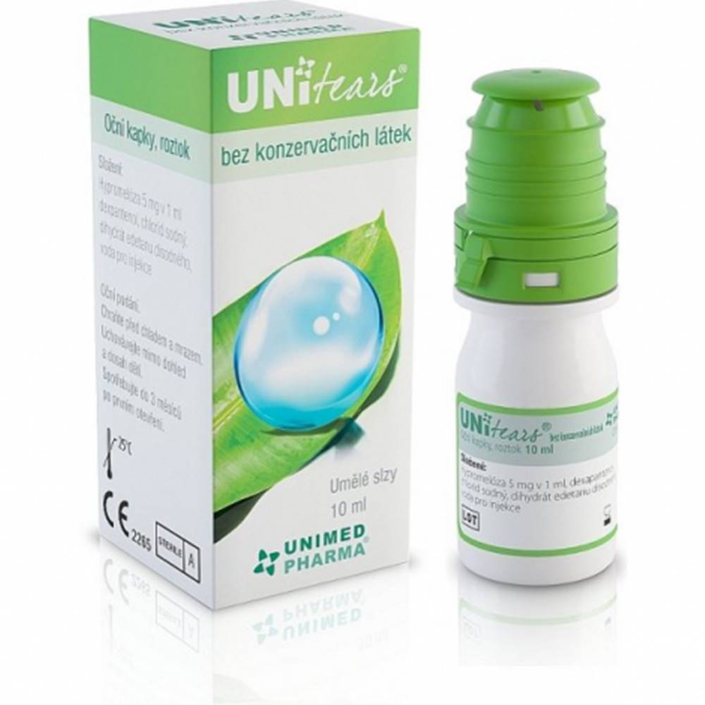 Unimed Pharma UNItears očné kvapky 10 ml