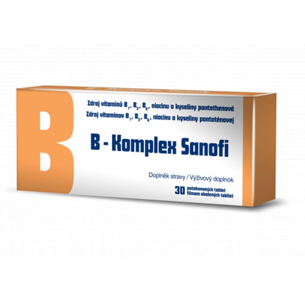 sanofi-aventis Slovakia B-komplex Sanofi 30 Tbl flm