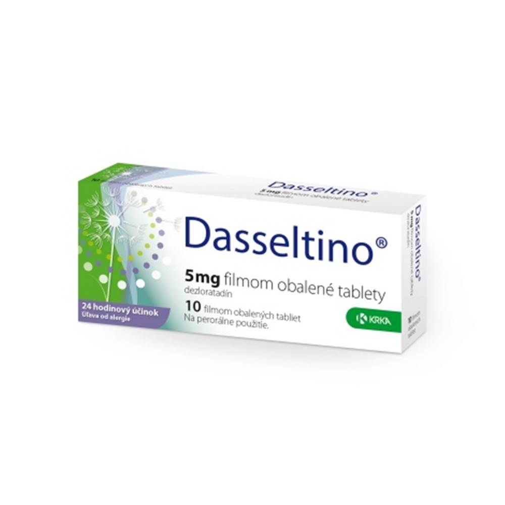 Krka Dasseltino 5 mg tbl.flm. 10 x 5 mg