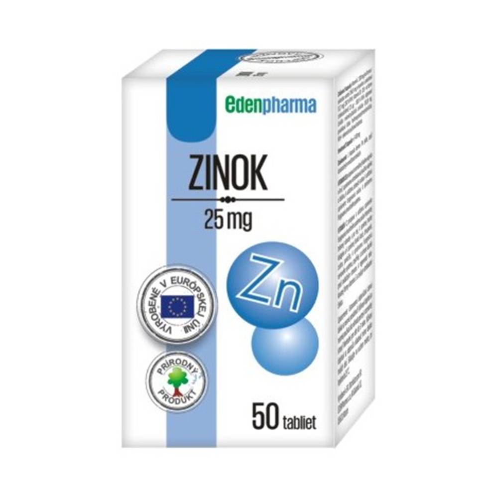 Edenpharma EdenPharma Zinok 25 mg 50 tabliet