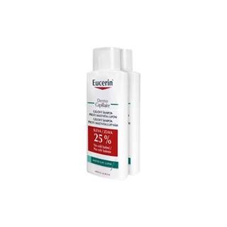 Eucerin DermoCapillaire Gélový Šampón mastné lupiny (zľava25%) 2x250 ml duopack