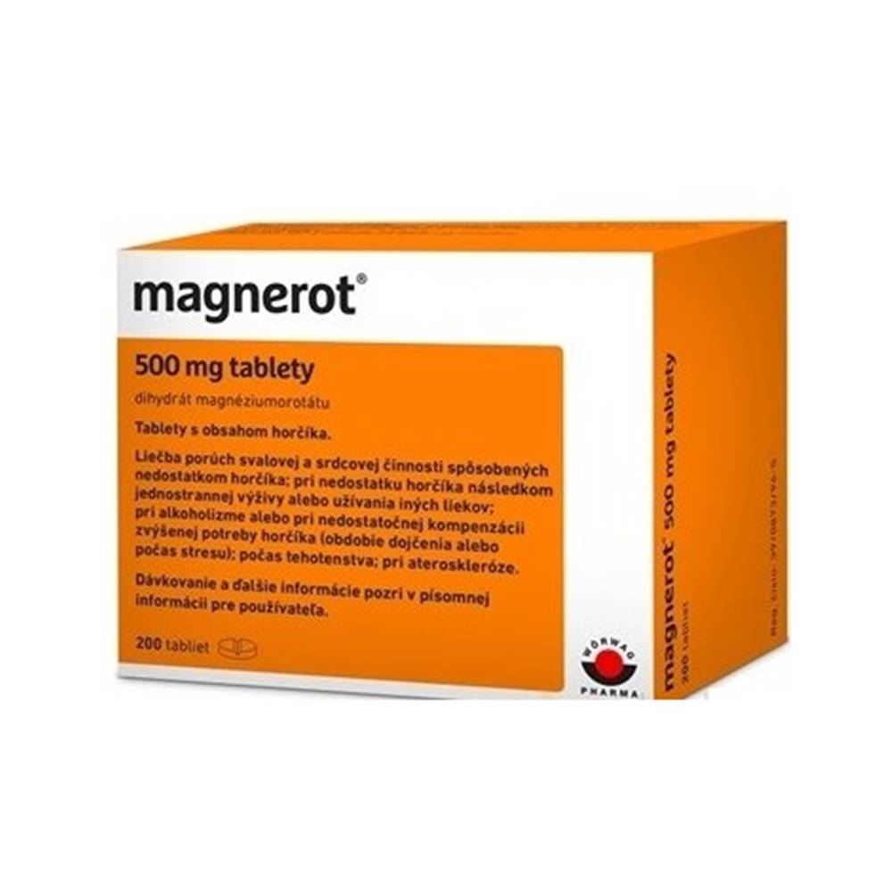 Wörwag Pharma Magnerot tbl.200 x 500 mg