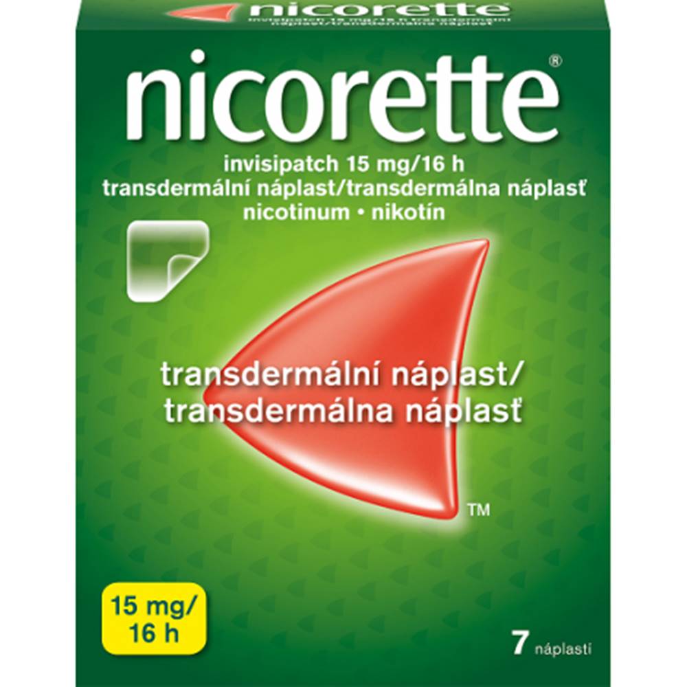 Nicorette invisipatch 15 mg...