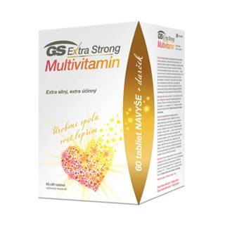 GS Extra strong multivitamín 60 + 60 tabliet ZADARMO