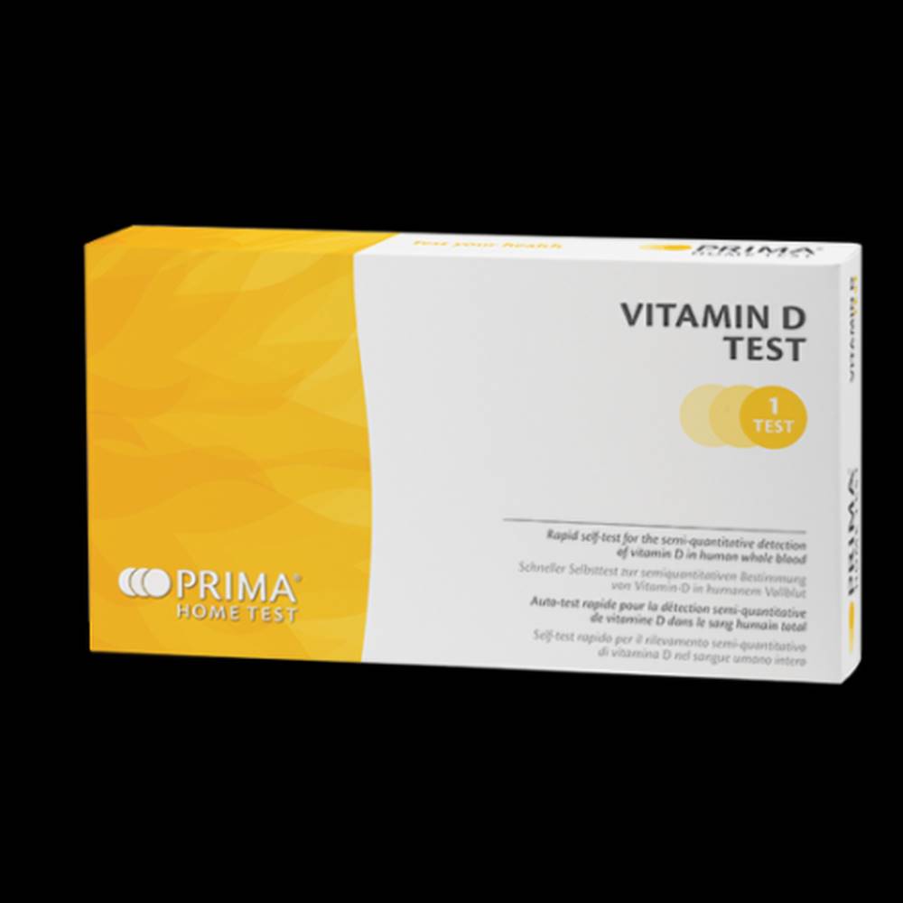 Prima PRIMA Hometest vitamín D samodiagnostický test z krvi 1 set
