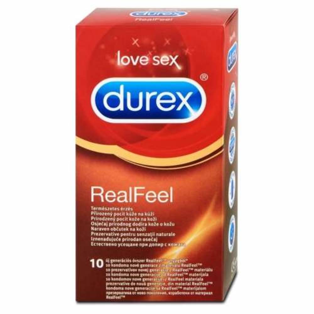 DUREX DUREX Real feel prezervatív 10 kusov