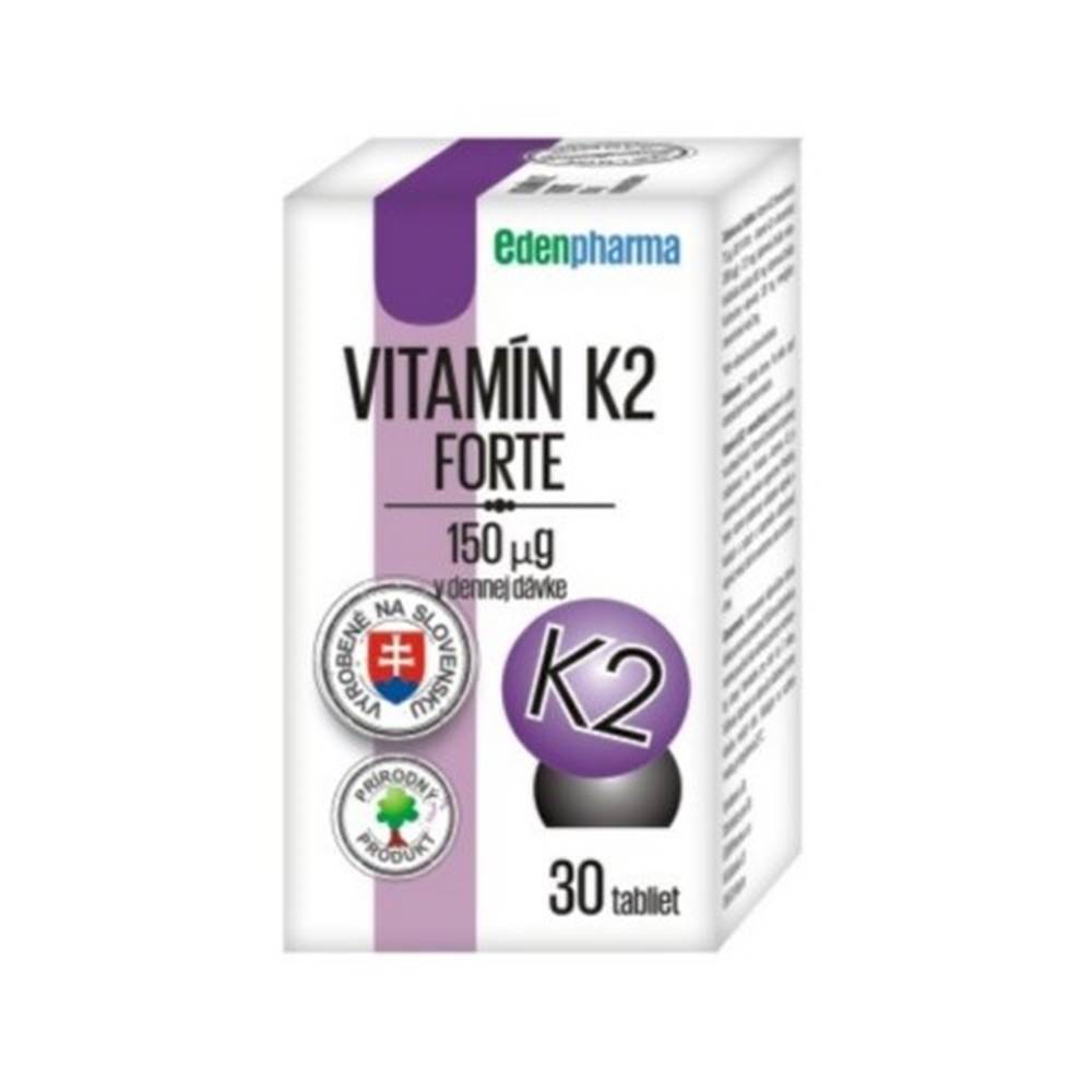 Edenpharma EDENPHARMA Vitamín K2 forte 2 x 60 tabliet