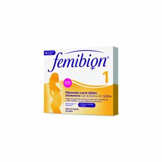 Femibion 1 Plánovanie a prvé týždne tehotenstva tbl (kys. listova + vitamíny, minerály) 28 ks