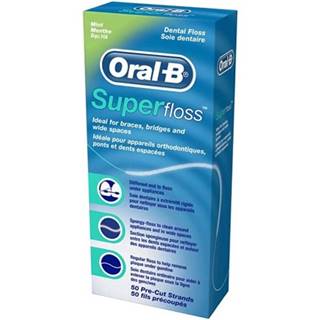 ORAL B super floss mint zubná niť 50 kusov