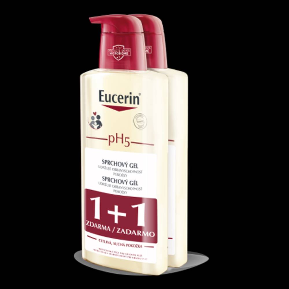 Eucerin EUCERIN pH5 sprchový gél 2 x 400 ml