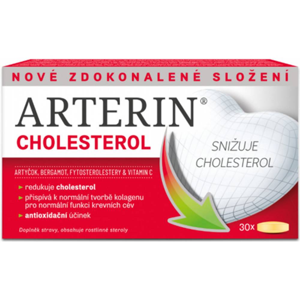 OMEGA PHARMA a.s. Arterin Cholesterol 30 tabliet