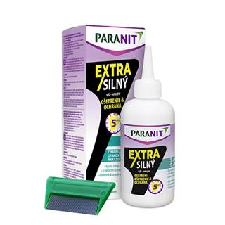 Paranit Extra silný šampón 100 ml + hrebeň darčeková sada