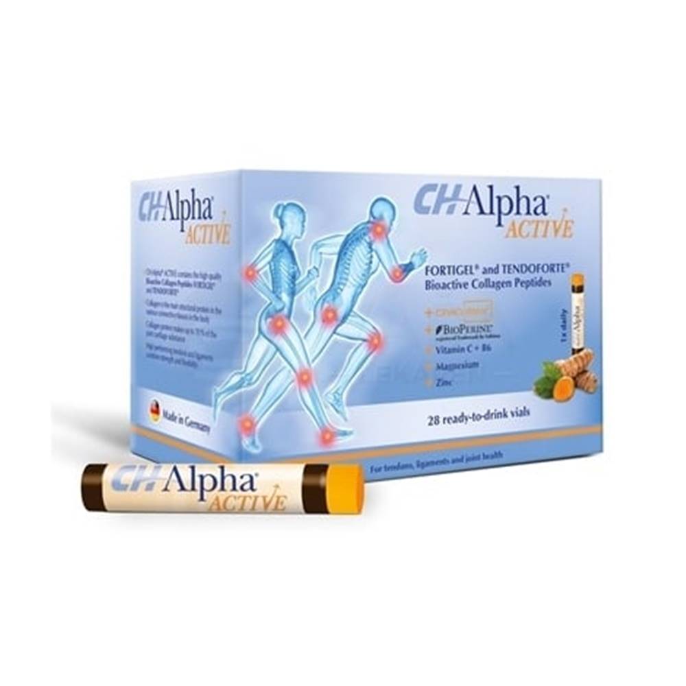 Gelita Medical BV CH-Alpha ACTIVE ampulky na pitie (á 30 ml) kolagénové peptidy, 1x28 ks