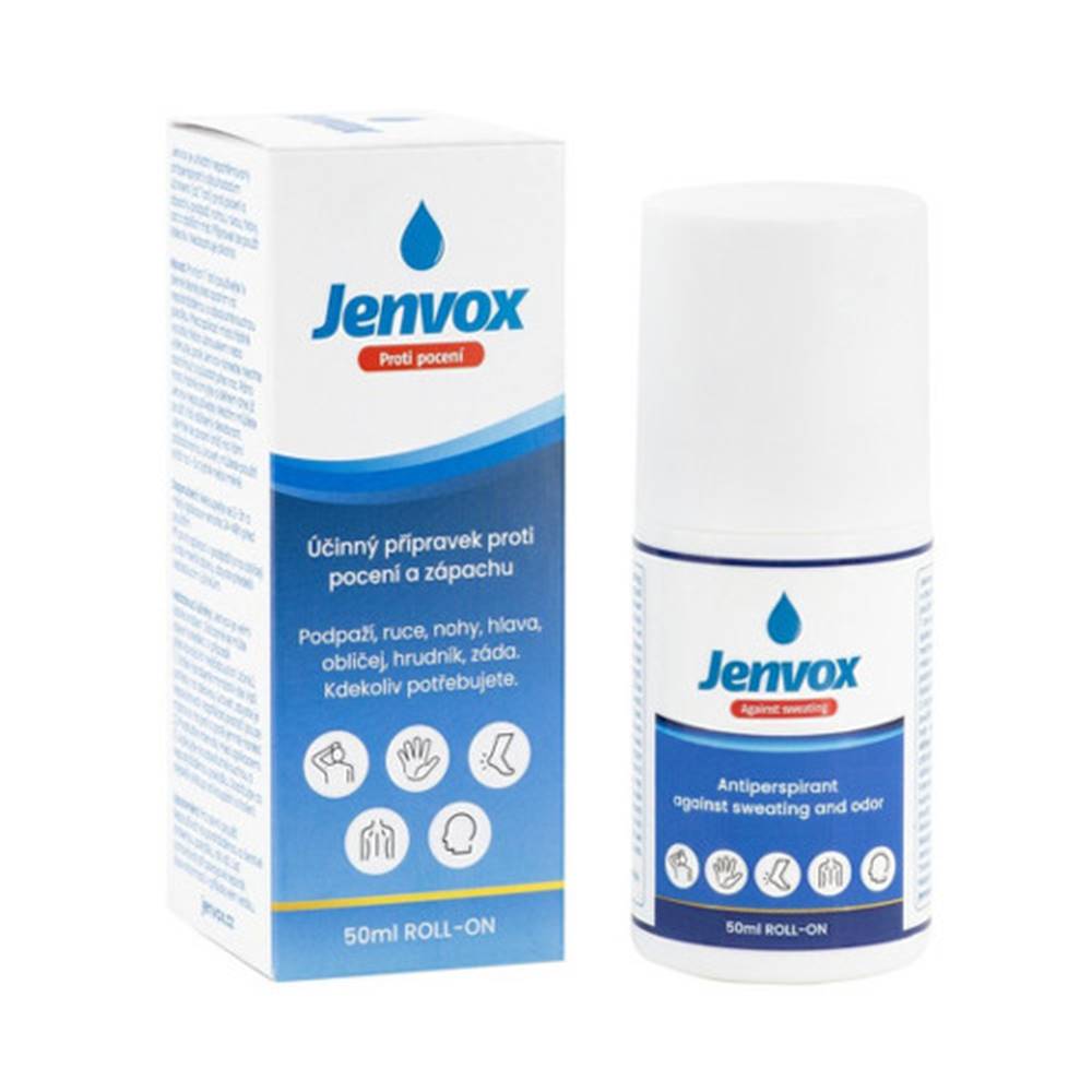 Jenvox JENVOX Proti poteniu roll-on antiperspirant 50 ml