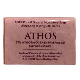 Athos Prírodné kláštorné mydlo Ruža 100 g