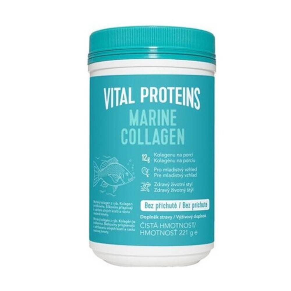 Vital Proteins VITAL PROTEINS Marine collagen prášok na prípravu nápoja bez príchute 221 g