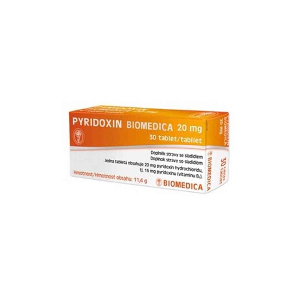 Biomedica Pyridoxín 20 mg 3...