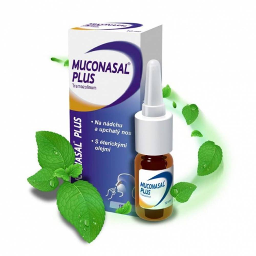  Muconasal plus nosový sprej 10 ml