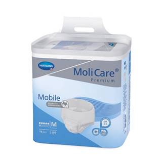 MoliCare Premium Mobile 6 kvapiek M plienkové nohavičky naťahovacie 14 ks