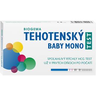 Biogema Tehotenský test Baby test prúžkový mono 1ks