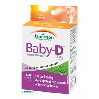Jamieson Baby-D Vitamín D3 400 IU kvapky 11,7 ml
