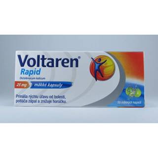 Voltaren Rapid 25 mg 20 mäkkých kapsúl