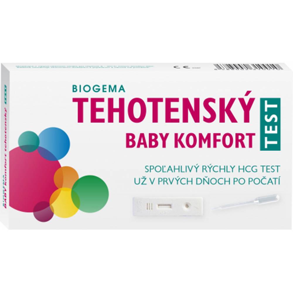  Biogema Tehotenský test Baby Komfort kazetový
