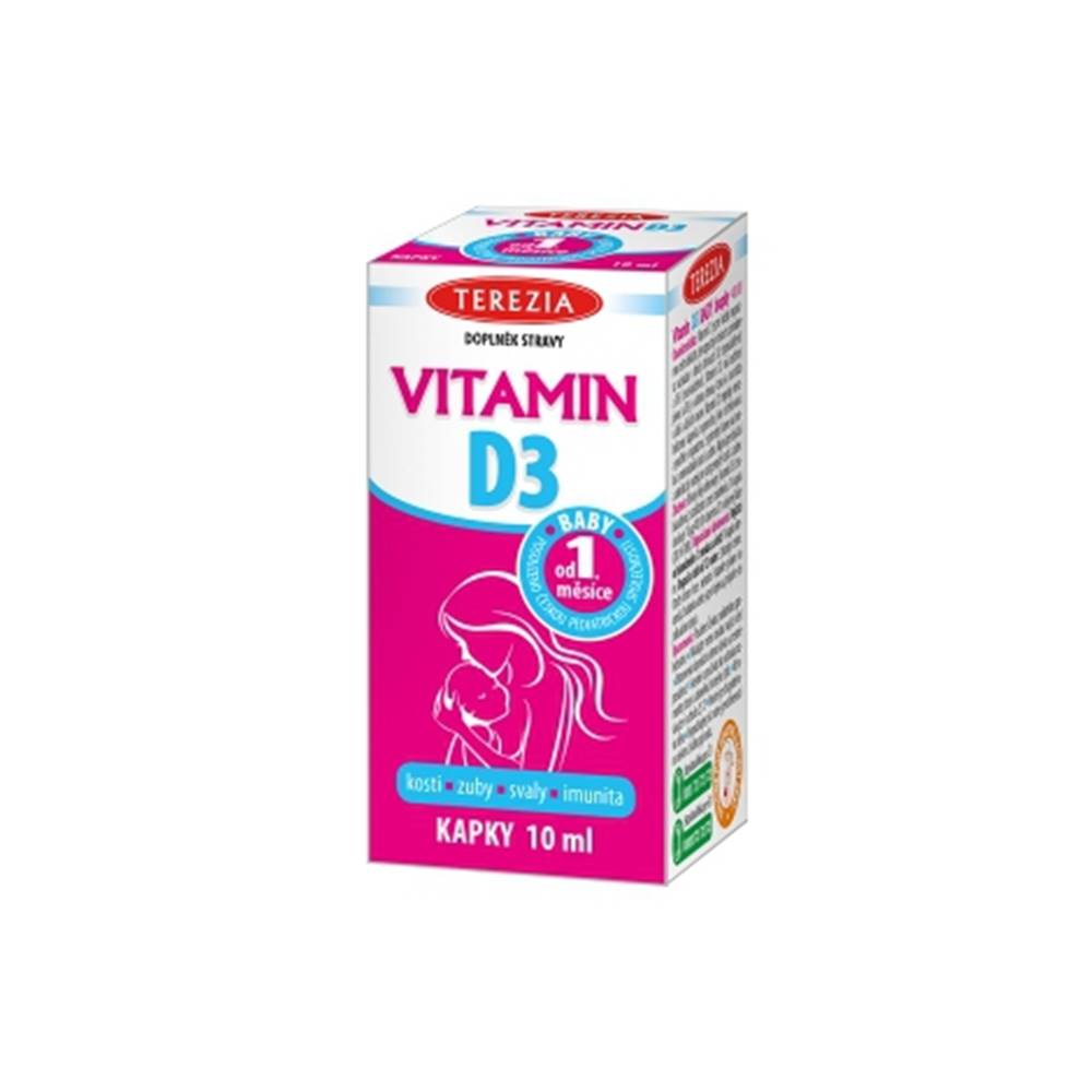  Terezia Vitamín D3 Baby kvapky 10 ml