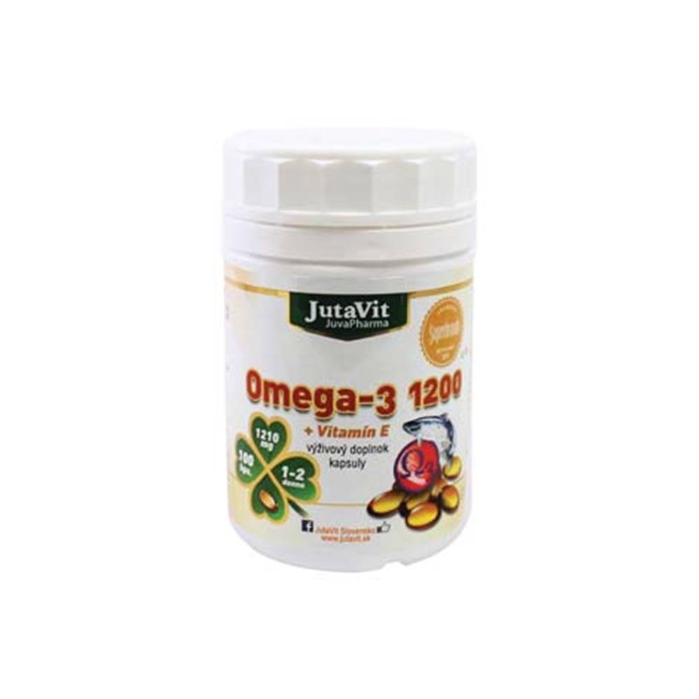  JutaVit Omega-3 1200 mg + Vitamín E 100 cps