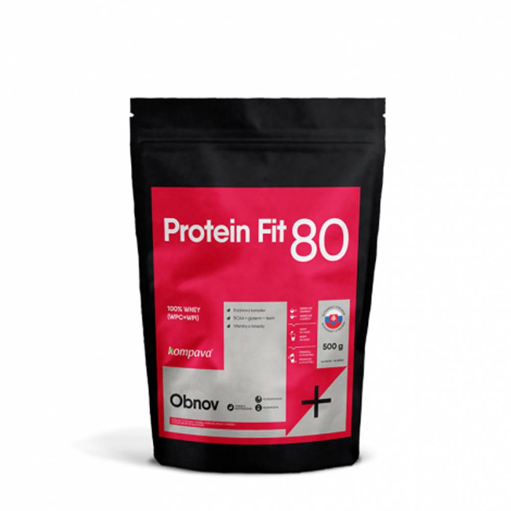  KOMPAVA ProteinFit 80 jahoda 16 dávok