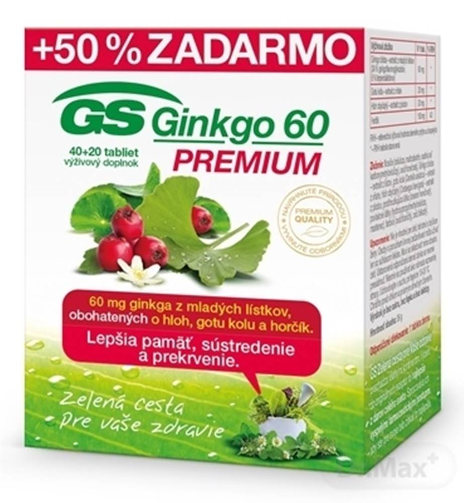 GS GS Ginkgo 60 PREMIUM